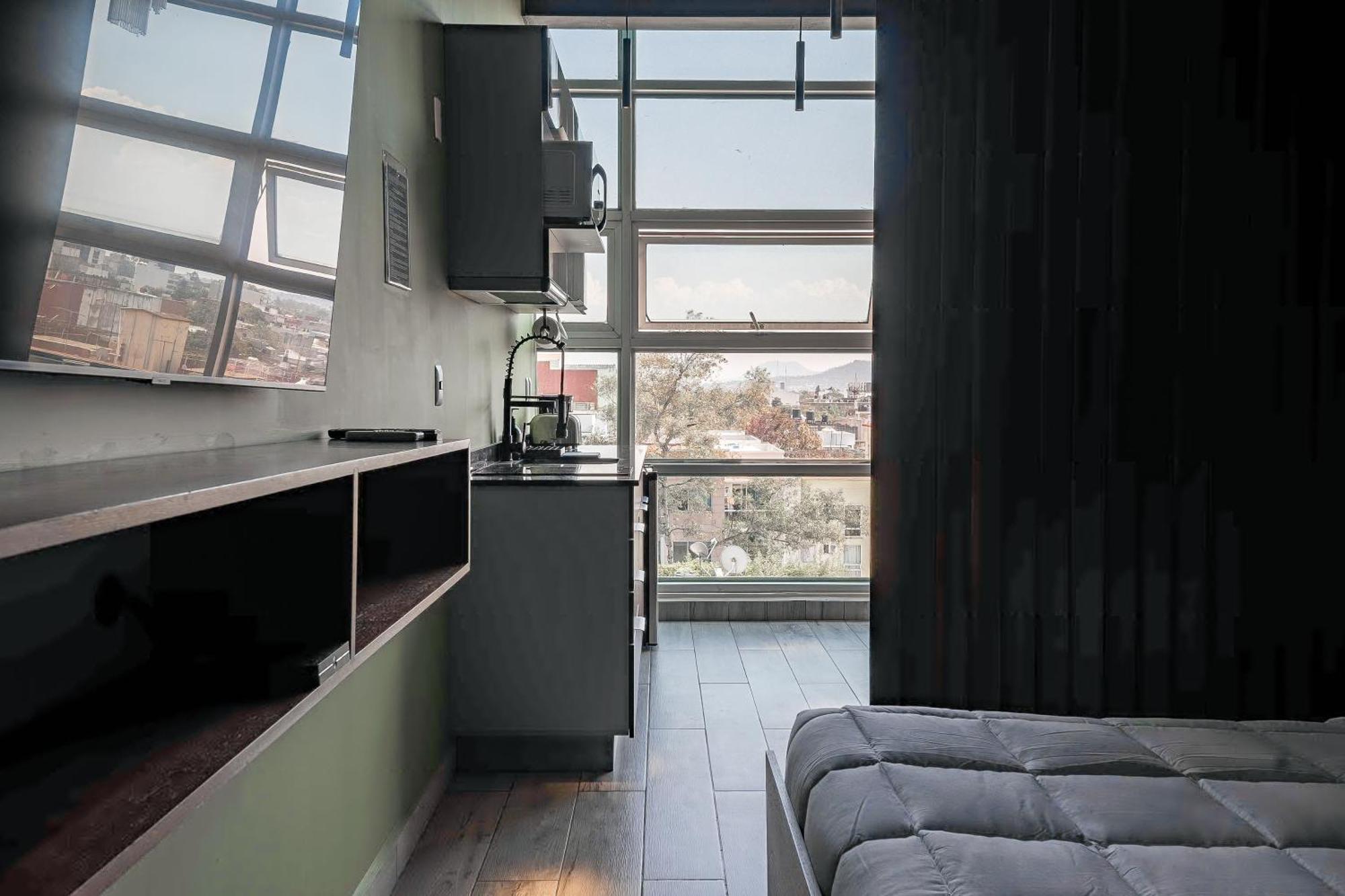 The Jungle Loft Tropical Comfort In A Centric Location With Kitchen 墨西哥城 外观 照片
